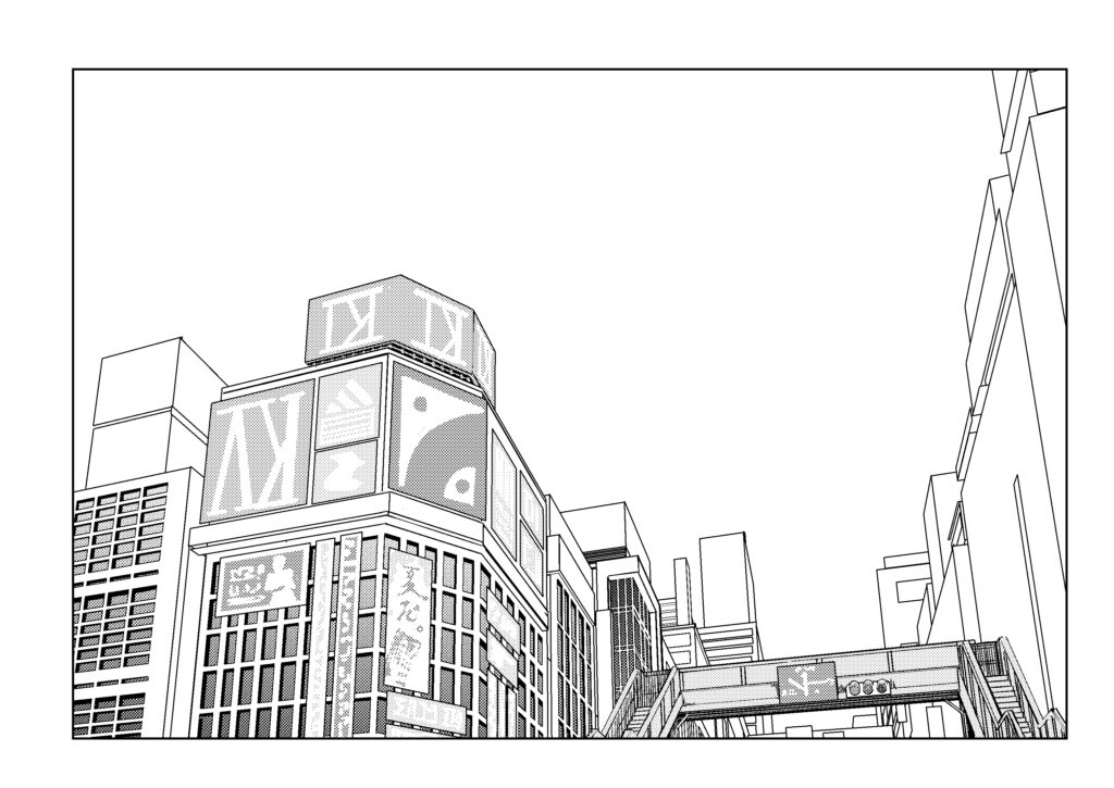 パース定規で雑に描く 高速手抜き漫画背景の描き方講座 Clip Studio