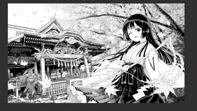 漫画の為のぼかしフィルターの使い方 基本と応用
